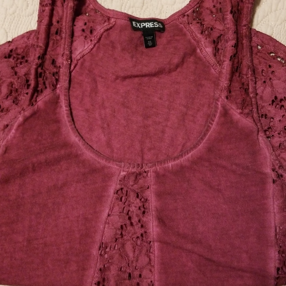 Lacy tank